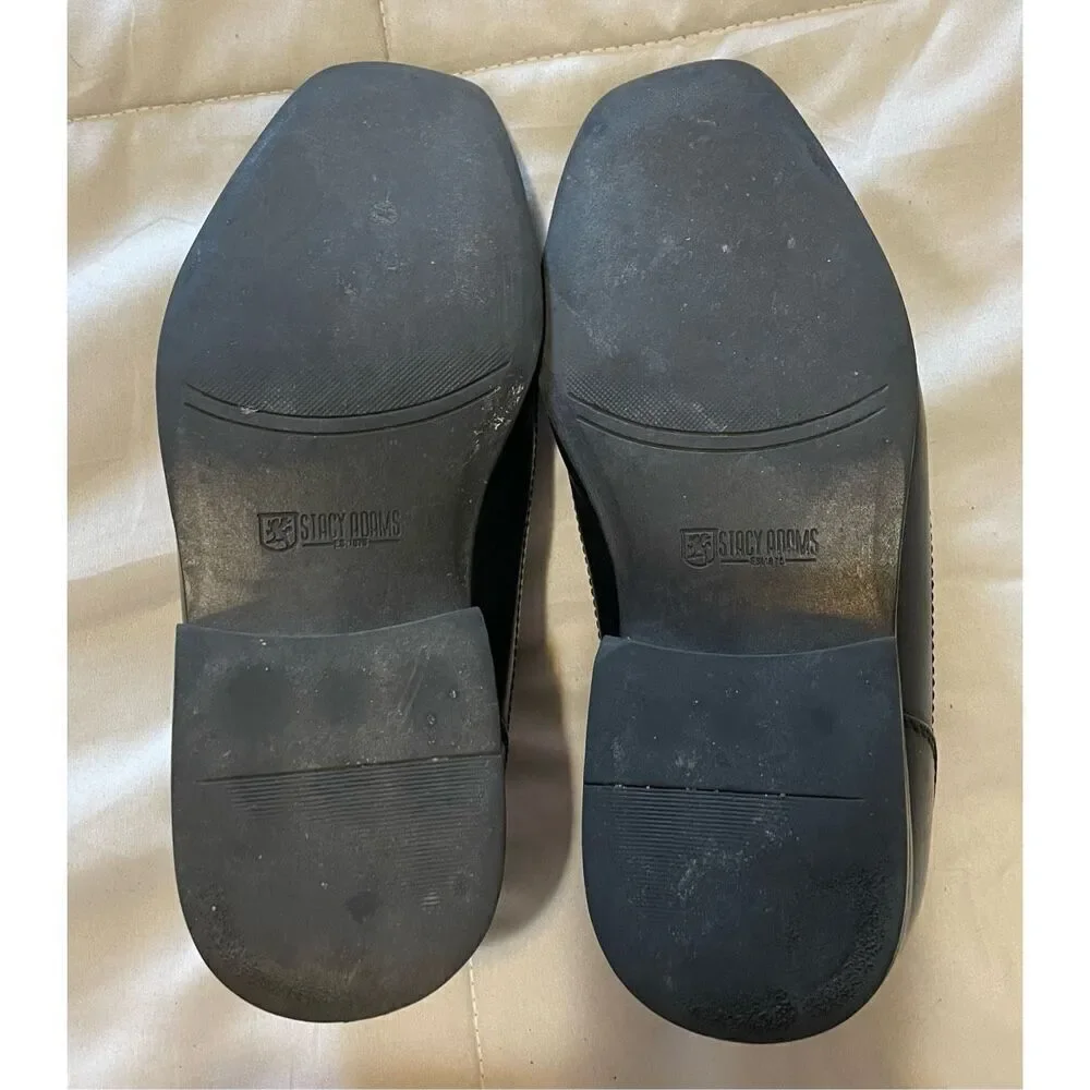 Stacy Adams Young Mans Leather Dress Shoes size 4 M